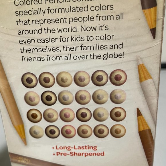 NEW Crayola Colored Pencils 24 Pencils Nontoxic Teachers Students Art Drawing - Picture 3 of 6